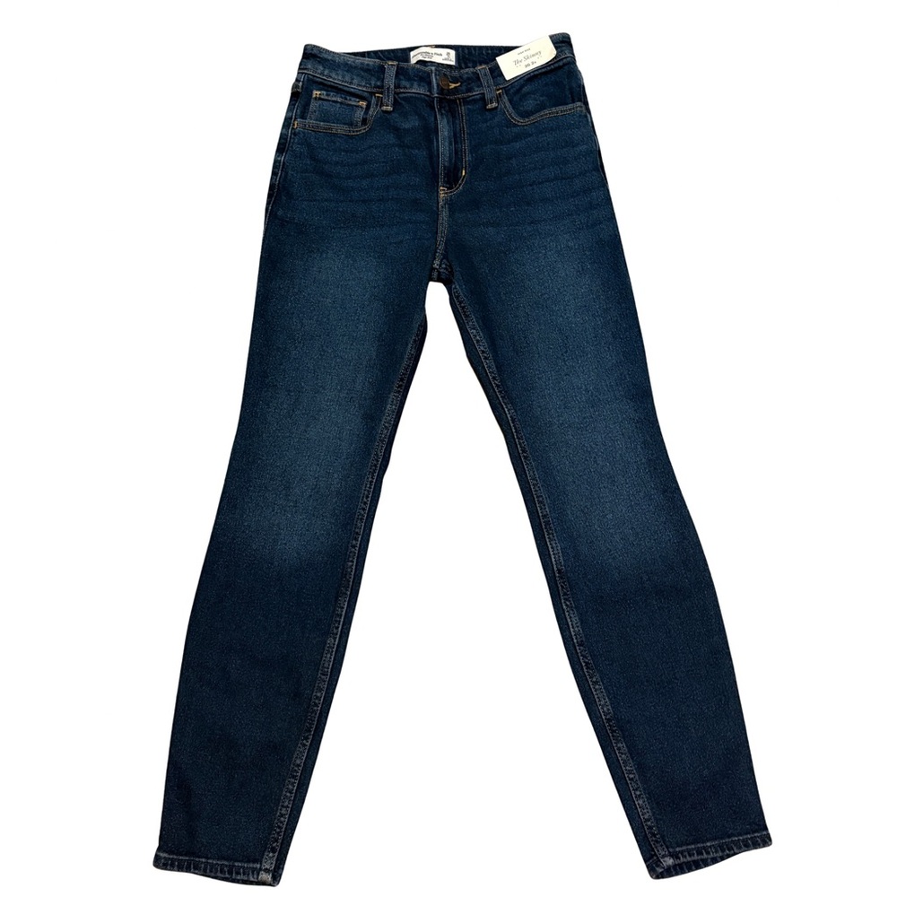 Abercrombie & Fitch Women’s Blue Jeans 26 2R The Skinny High Rise NWT